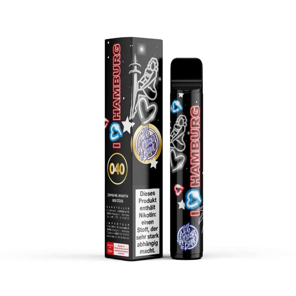 187 Strassenbande 600 Einweg E Zigarette 04066 I love Hamburg | Vapebazar 187 Strassenbande 600 #04066 I Love Hamburg | Vapebazar E Zigarette