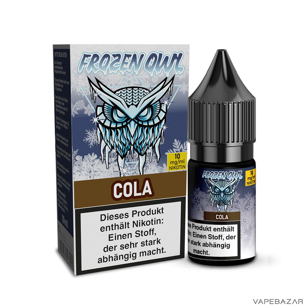 | Vapebazar Frozen Owl – Cola – Nikotinsalz Liquid 10 Ml