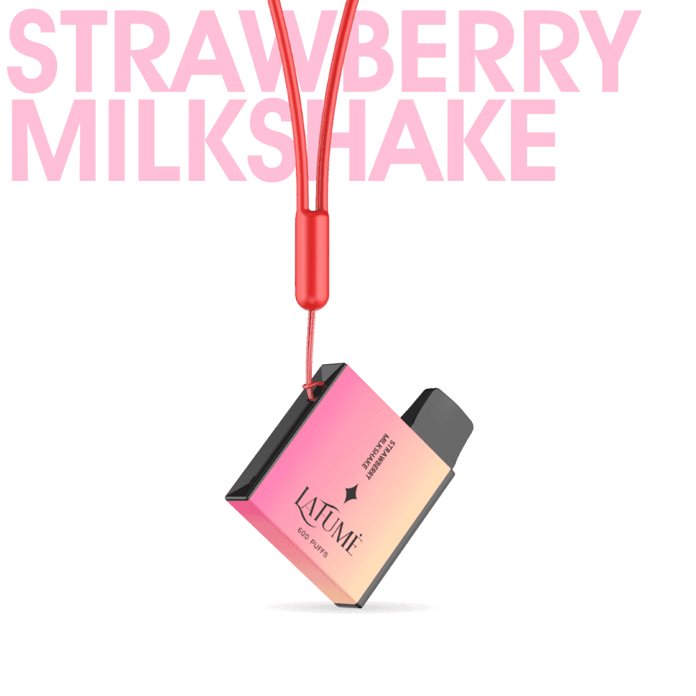 la fume strawberry milkshake 02 | Vapebazar La Fume | Einweg E Zigarette