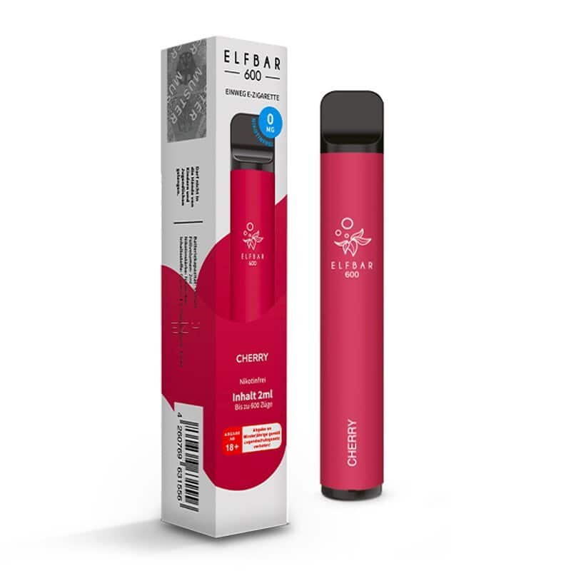 elf bar cherry nikotinfrei steuermarke | Vapebazar Elf Bar 600 Cherry Nikotinfrei