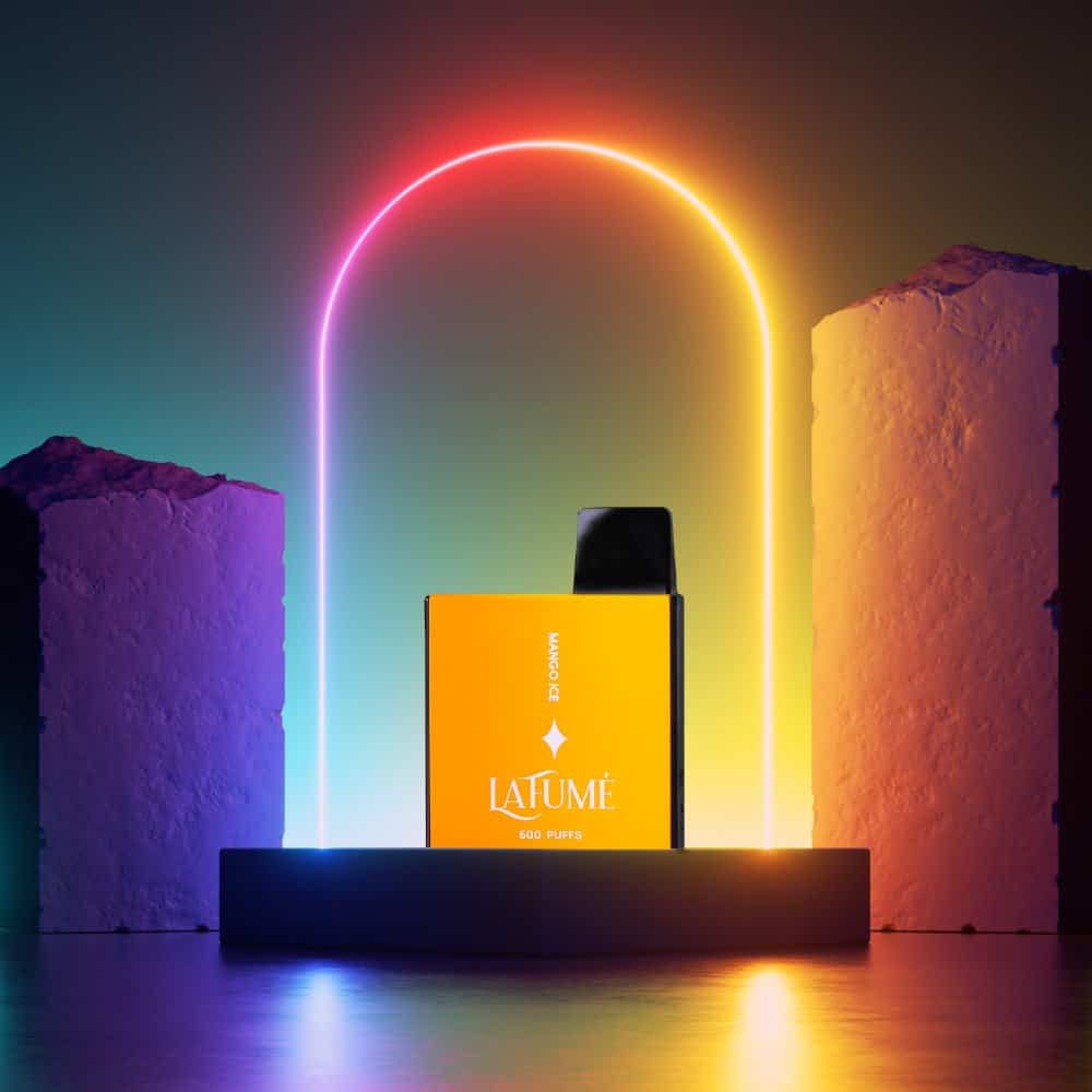 la fume mango ice 01 | Vapebazar La Fume Cuatro - Mango Ice Einweg E Zigarette