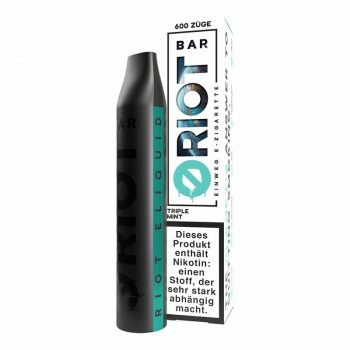 Riot Bar Triple Mint Einweg E Shisha | Vapebazar E Zigarette