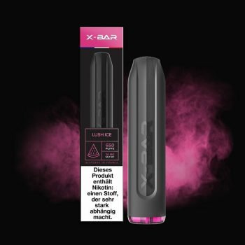 x bar lush ice 20mg ml einweg E Shisha