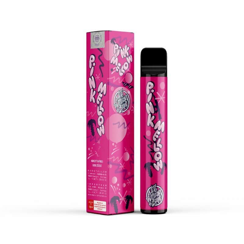 neu 187 strassenbande pink mellow nikotinfrei steuermarke | Vapebazar 187 Vape Nikotinfrei Pink Mellow Einweg E Zigarette