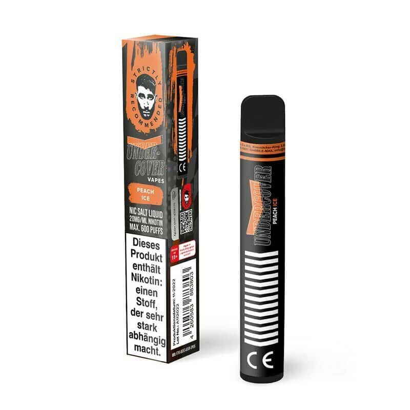 neu undercover vapes peach ice 20mg ml steuerware | Vapebazar Undercover Vapes Peach Ice Samra Vape - Vapebazar