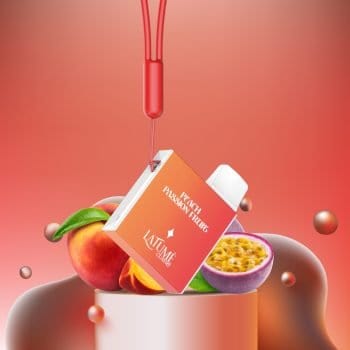 La Fume Cuatro - Peach Passion Fruit
