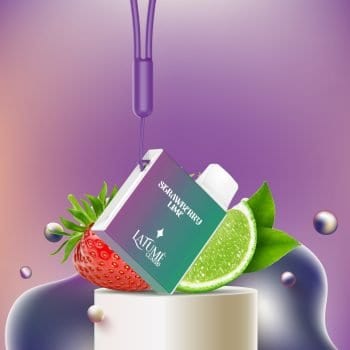 La Fume Cuatro Strawberry Lime E Zigarette E Shisha