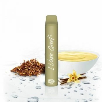 IVG Bar Vape -Vanilla Custard Tobacco
