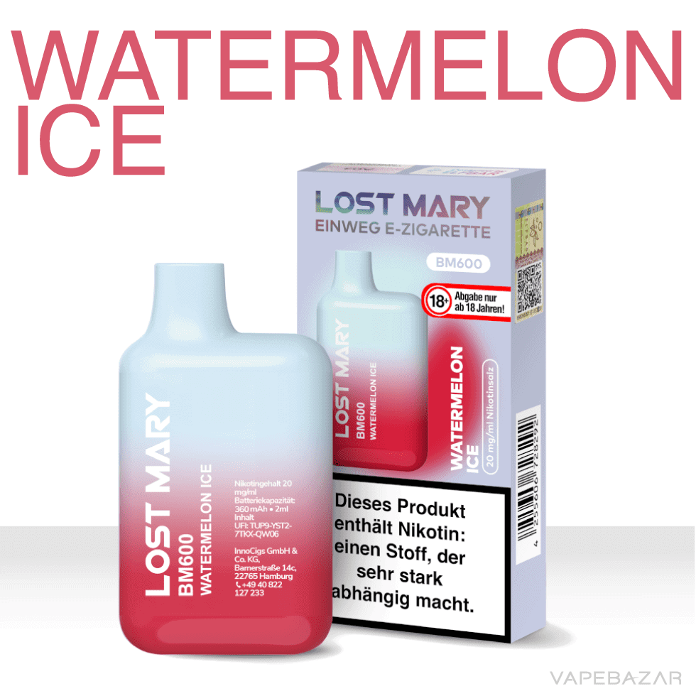 elf bar lost watermelon ice 02 1 | Vapebazar Elf Bar Lost Mary - Watermelon Ice