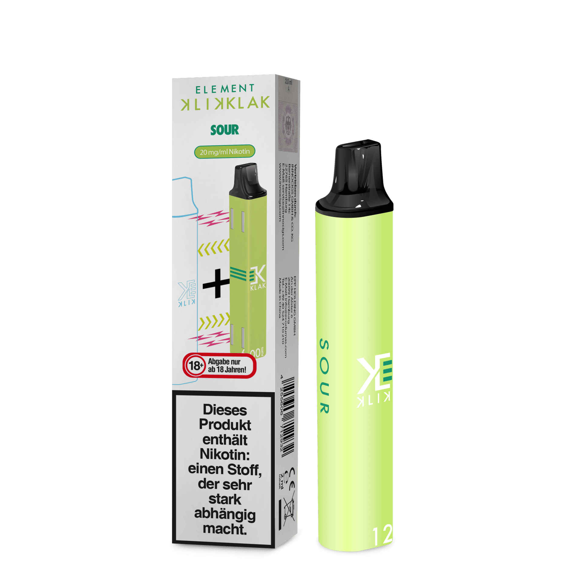 klick klak sour | Vapebazar Klik Klak Element - Sour