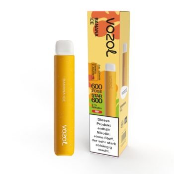 Vozol Star 600 - Banana Ice