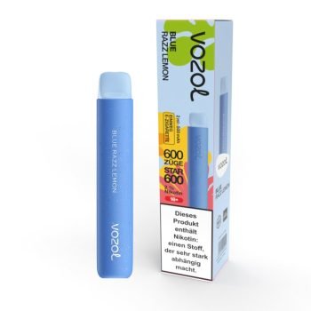 Vozol Star 600 Blue Razz Lemon