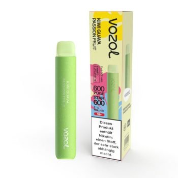 Vozol Star 600 -Kwi Guava Passion Fruit