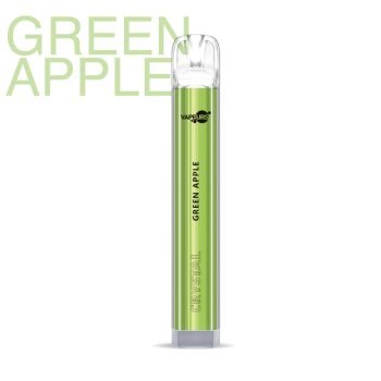 VAPEURS Crystal - Green Apple Einweg E Zigarette