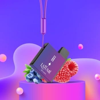 La Fume Cuatro Blueberry Raspberry