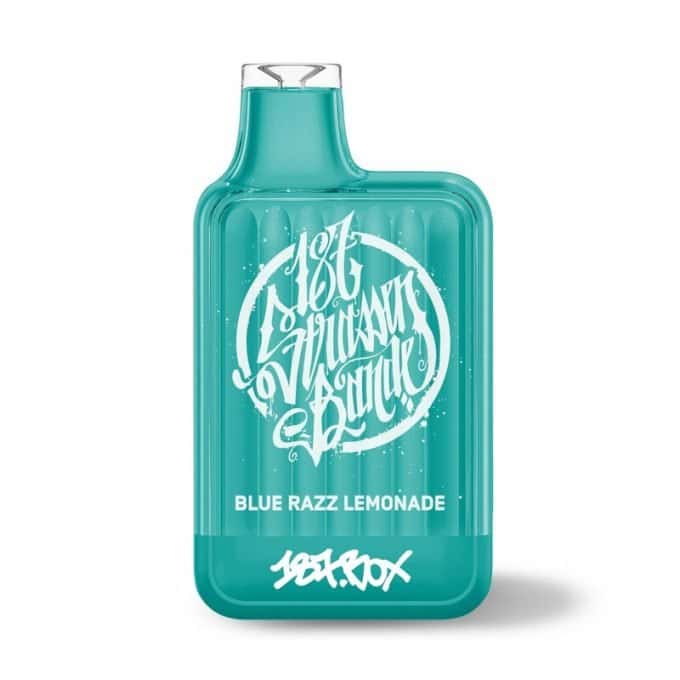 187 Box Vape Blue Razz Lemonade