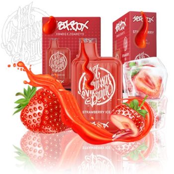 187 Box Vape Einweg E Zigarette - Strawberry Ice - VAPEBAZAR