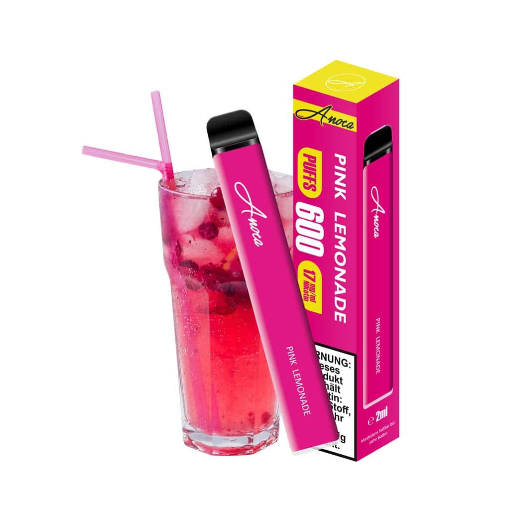Pink Lemonade 1 | Vapebazar Anoca Pink Lemonade Einweg E Zigarette