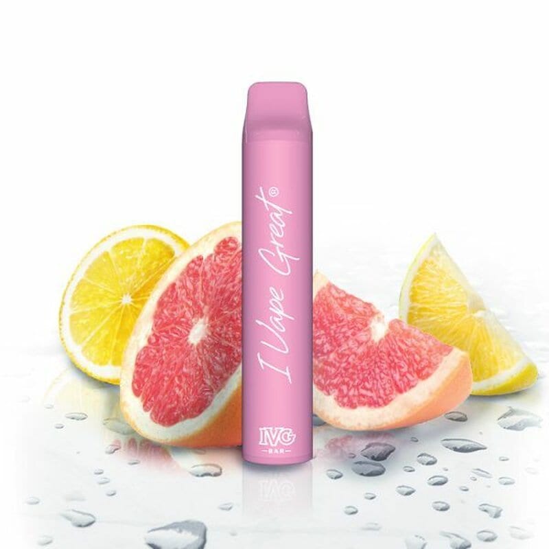ivg bar pink lemonade 20mg ml kindersicherung steuerware | Vapebazar Ivg Bar Vape Pink Lemonade