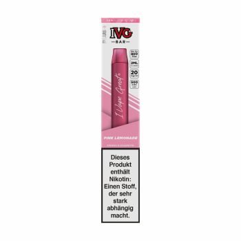 IVG Bar Pink Lemonade