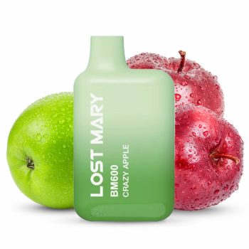 Elf Bar Crazy Apple Lost Mary 600 Züge Apfelgeschmack