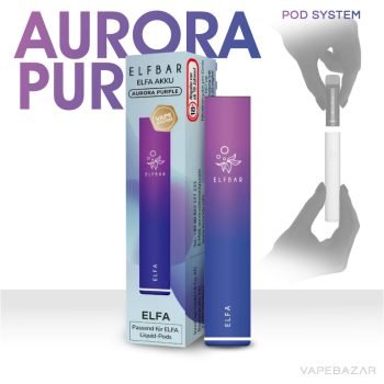 Elf Bar Pod ELFA Kit - Aurora Purple Akku | VAPEBAZAR