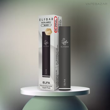 Elf Bar Pod ELFA Kit - Black Basisgerät Akkuträger - Vape