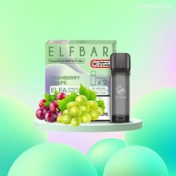 Elf Bar ELFA - Cranberry Grape - Prefilled Liquid Pod - 2er Pack