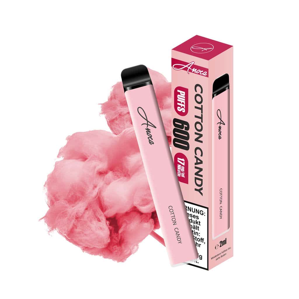 Cotton Candy | Vapebazar Anoca Cotton Candy Einweg E Zigarette