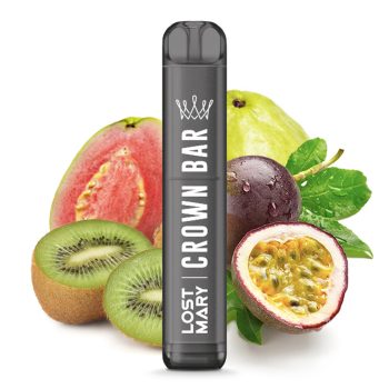 Crown Bar by Al Fakher x Lost Mary Kiwi Passionfruit Guava EInweg E Zigarette