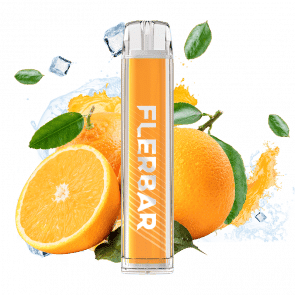 Flerbar Orange Einweg E Zigarette