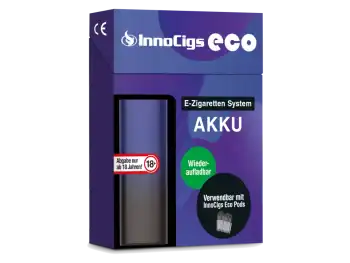 Innocigs ECO Akkugerät Blau 900 mAh E Zigaretten System