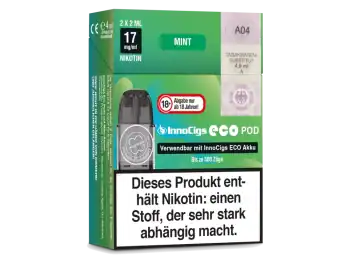 Innocigs ECO Pod System - Mint Cap Minze prefilled cap