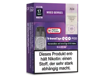 Innocigs ECO Pod System - Mixed Berries prefilled cap Beeren Mix
