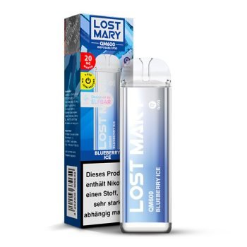 Elf Bar Lost Mary QM 600 - Blueberry Ice | VAPEBAZAR - Einweg E-Zigarette