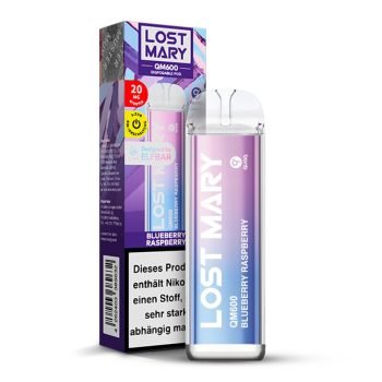 Elf Bar Lost Mary QM 600 - Blueberry Raspberry | VAPEBAZAR - Einweg E-Zigarette