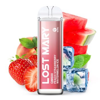 Elfbar Lost Mary QM600 - Peach Strawberry Watermelon Ice | VAPEBAZAR
