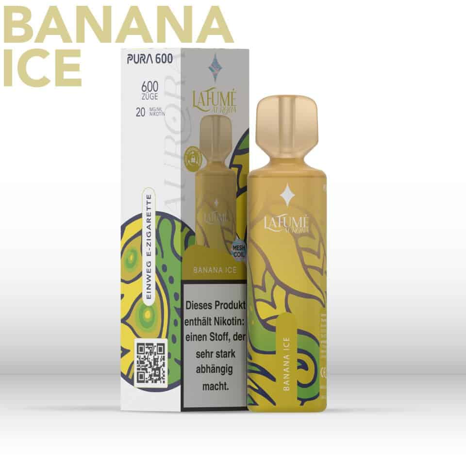 Lafume Aurora Banana Ice Verpackung | Vapebazar La Fume Aurora - Banana Ice
