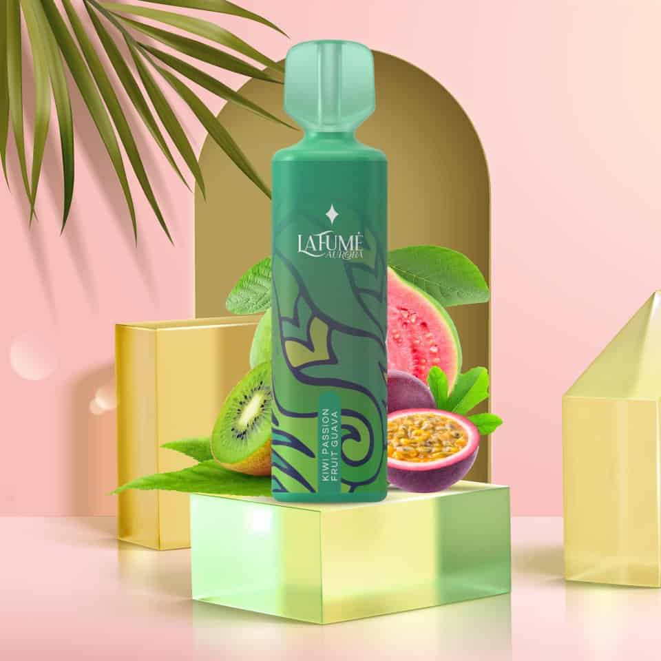 Lafume Aurora kiwi passion fruit guava | Vapebazar La Fume Aurora - Kiwi Passion Fruit Guava