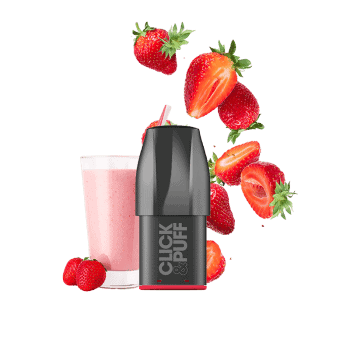 X Bar - Click & Puff - Strawberry Milkshake