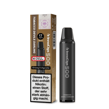 Innocigs 500 Tobacco Devils Darling Einweg E Zigarette