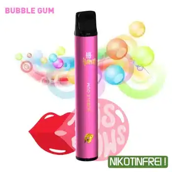 18 Karat Nikotinfrei Einweg E Zigarette Bubblegum