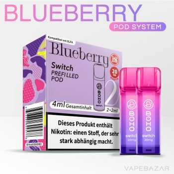 BOHO Switch Pod – Blueberry - 2er Pack