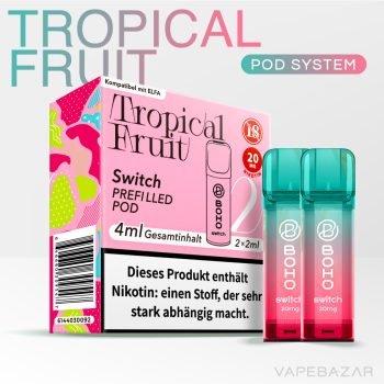 BOHO Switch Pod – Tropical Fruit | 2er Pack | VAPEBAZAR