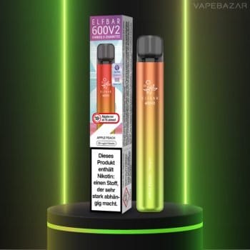 Elf Bar 600 V2 - Apple Peach - VAPEBAZAR