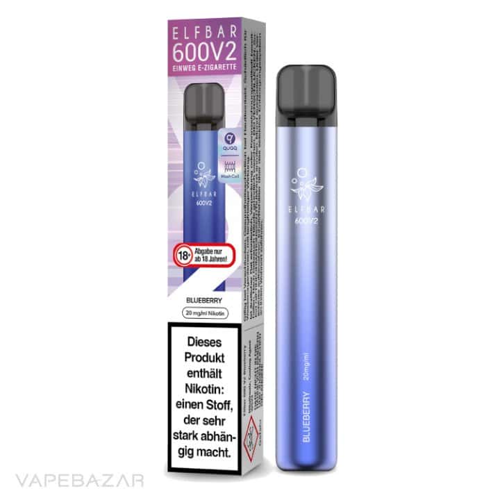 Elf Bar 600 V2 - Blueberry | Vape-Stick