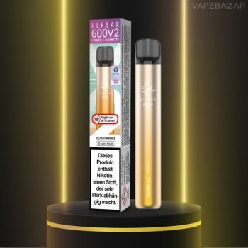 Elf Bar 600 V2 - Elfstorm Ice - mit Mesh Coil