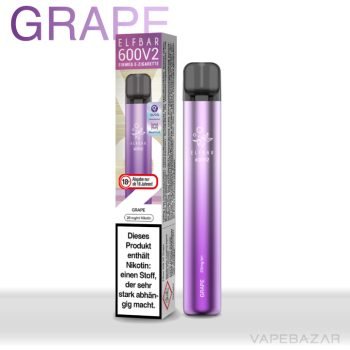 Elf Bar 600 V2 - Grape - Vapebazar