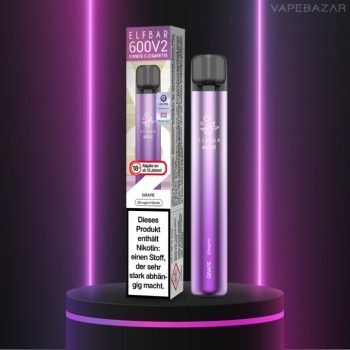 Elf Bar 600 V2 - Grape - Vapebazar