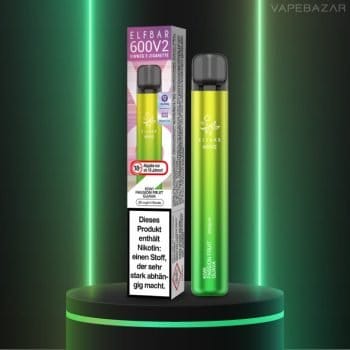Elf Bar 600 V2 - Kiwi Passion Fruit Guava - VAPEBAZAR